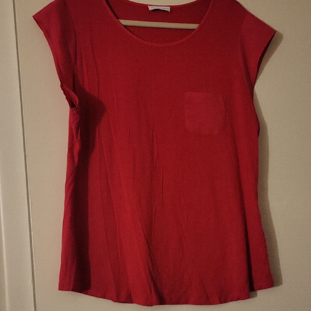 Calvin Klein Scarlet Short Sleeve Tee